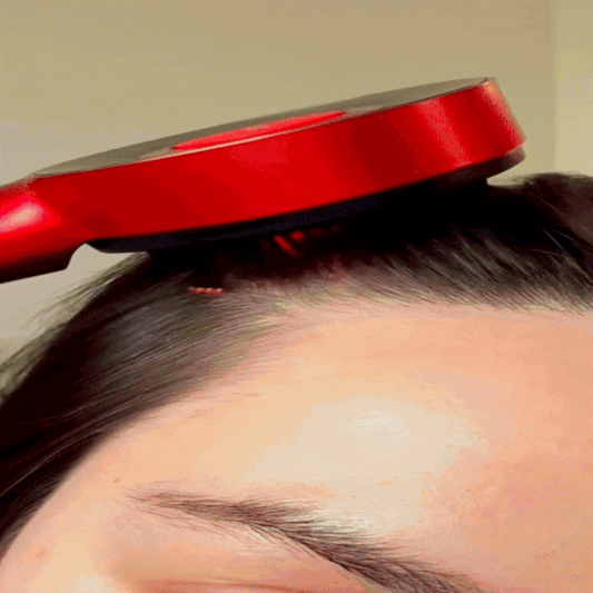 The Scalp Massage Brush with Oil Applicator That Grows Hair 47% Faster.