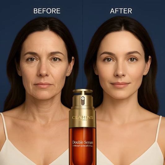 Unlock Youthful Skin Now – Clarins Paris 100 mg Double Serum©