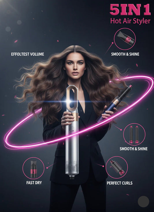 Hot Air Brush (5-in-1)